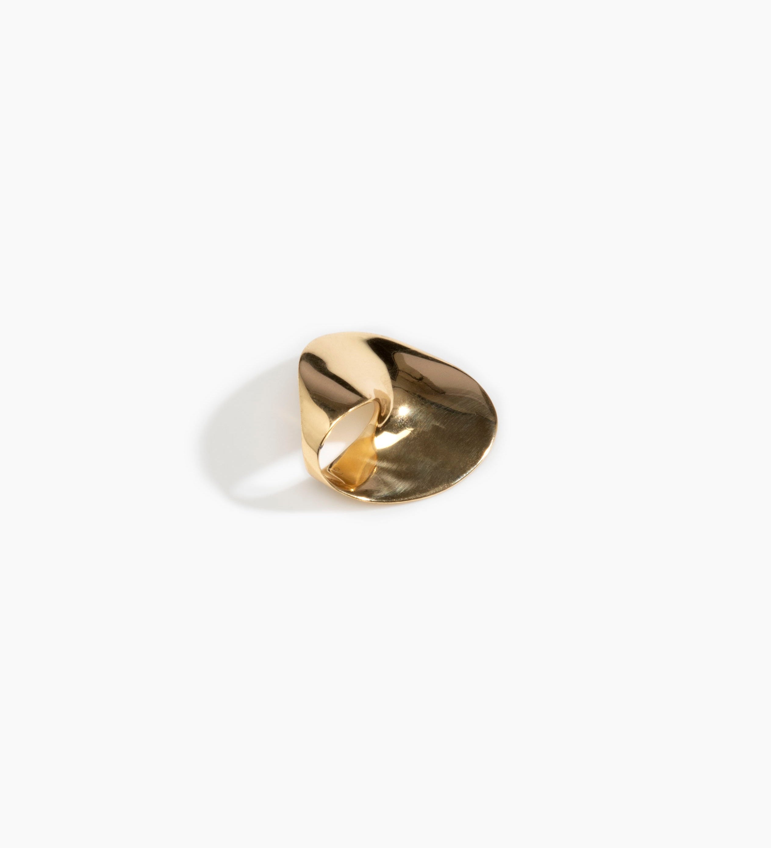 LO Collections Infinity Ring Rings in Nano-Coated Brass Material 