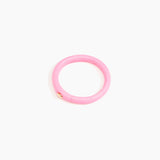 Dinosaur Designs Round Rock Wishbone Bangle Bracelets in Parakeet Colour resin with Wide Fit