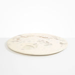 Dinosaur Designs Moon Cheese Platter Serving Platters in Chalk Swirl Colour resin