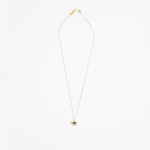 LO Collections Small Daisy Pendant Necklaces in Nano-Coated Brass Material 