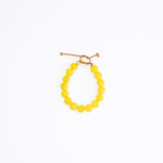 Dinosaur Designs Ball Bracelet Bracelets in Citrus Colour resin with One Size Fit