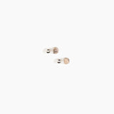 Dinosaur Designs Small Ball Stud Earrings Earrings in Sandy Pearl Colour resin 