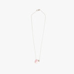 Dinosaur Designs Joie De Vivre Pendant Necklaces in Shell Pink Colour resin with 925 Sterling Silver Material