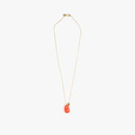 Dinosaur Designs Joie De Vivre Pendant Necklaces in Lychee Colour resin with Gold-Filled Material