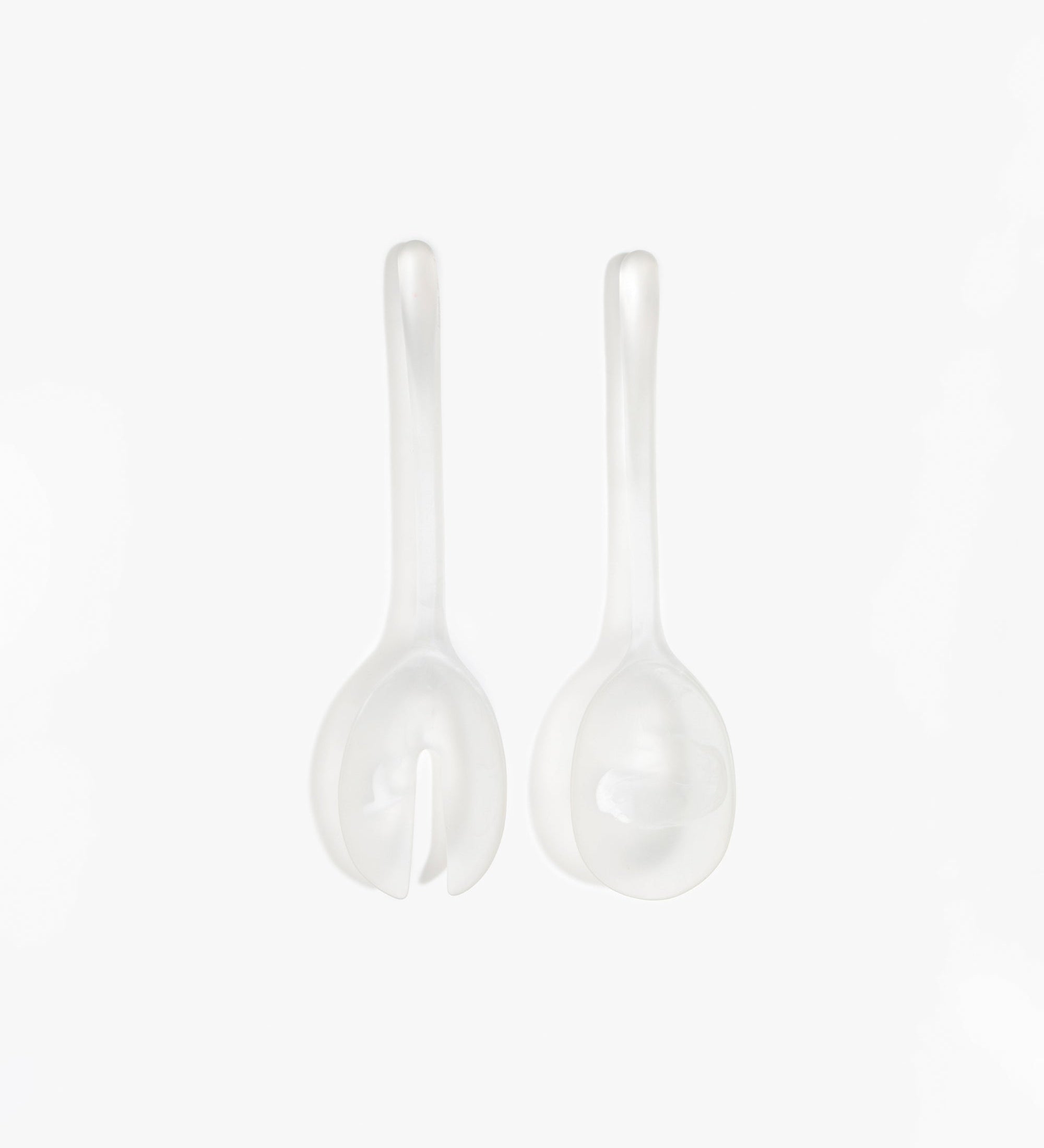 Dinosaur Designs Long Stone Servers Tableware in Frost Colour resin