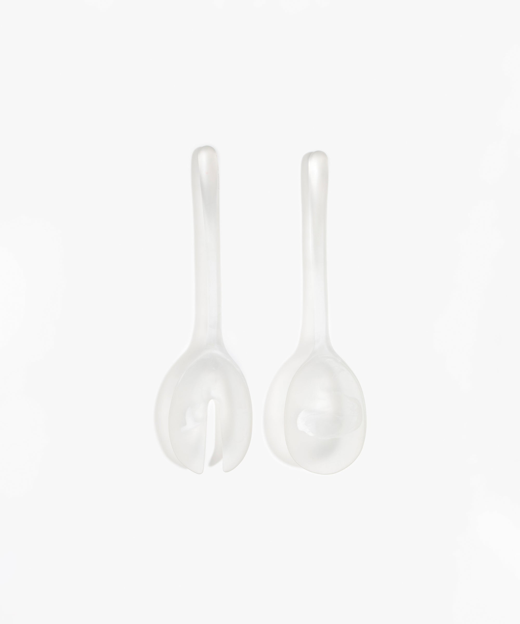 Dinosaur Designs Long Stone Servers Tableware in Frost Colour resin