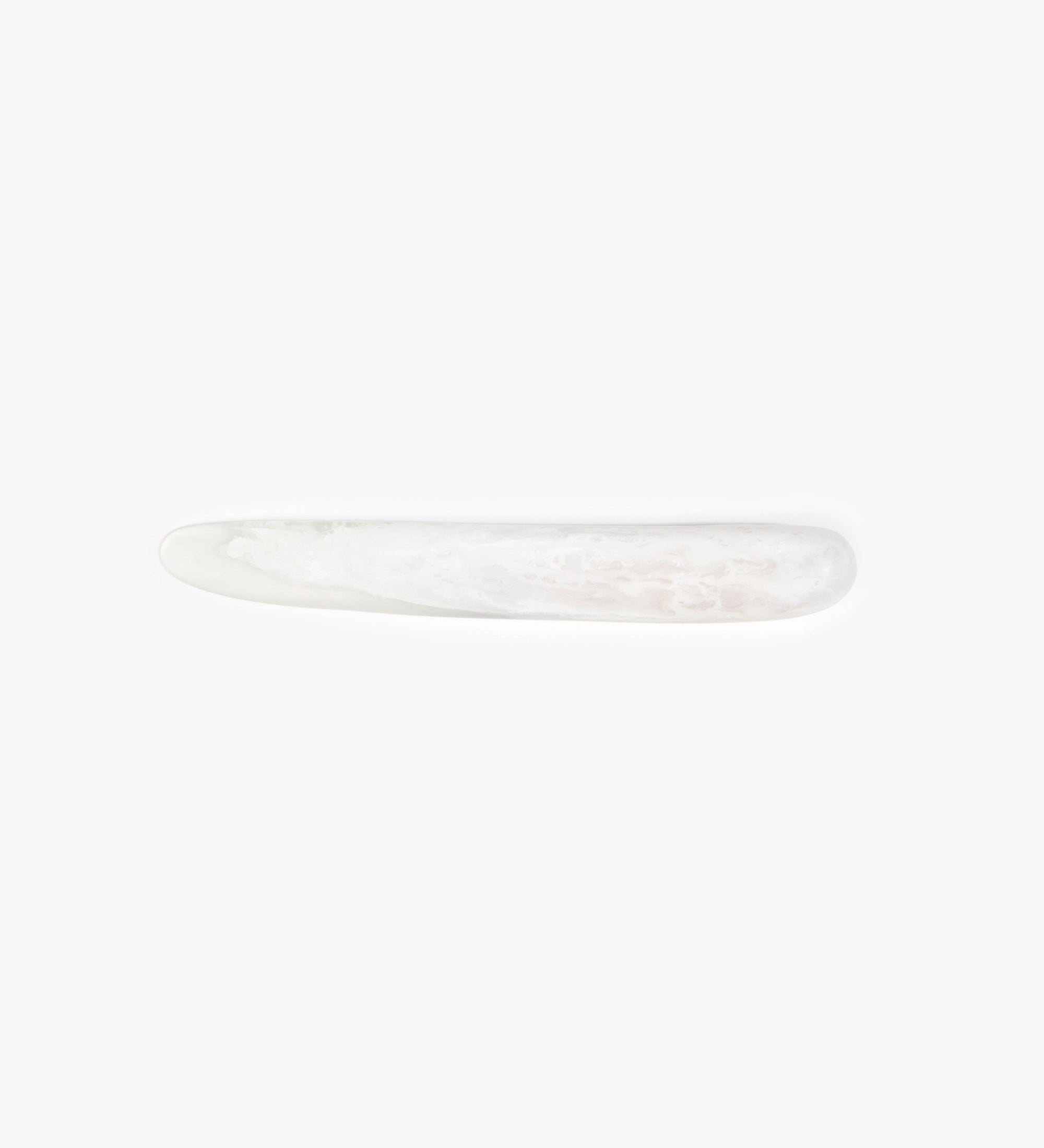 Dinosaur Designs Stone Cheese Knife Serveware in Frost Colour resin 