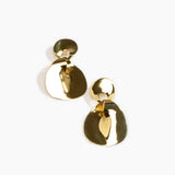 LO Collections Infinity Drop Earrings Earrings in Nano-Coated Brass Material 