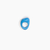 Dinosaur Designs Pebble Ring Rings in Sky Colour resin with Regular Fit