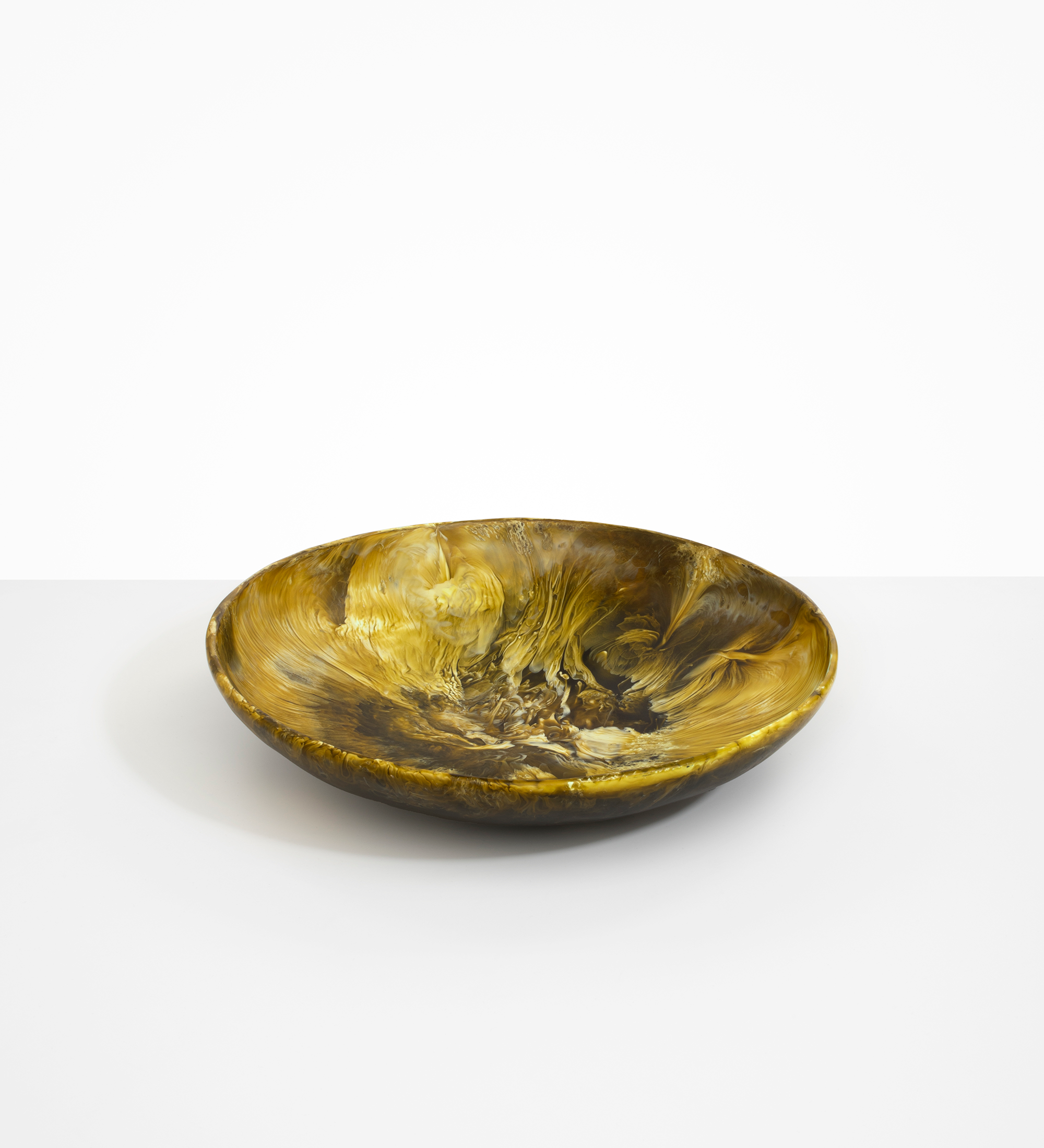 Dinosaur Designs Atelier Salad Bowl Bowls in Malachite Colour resin