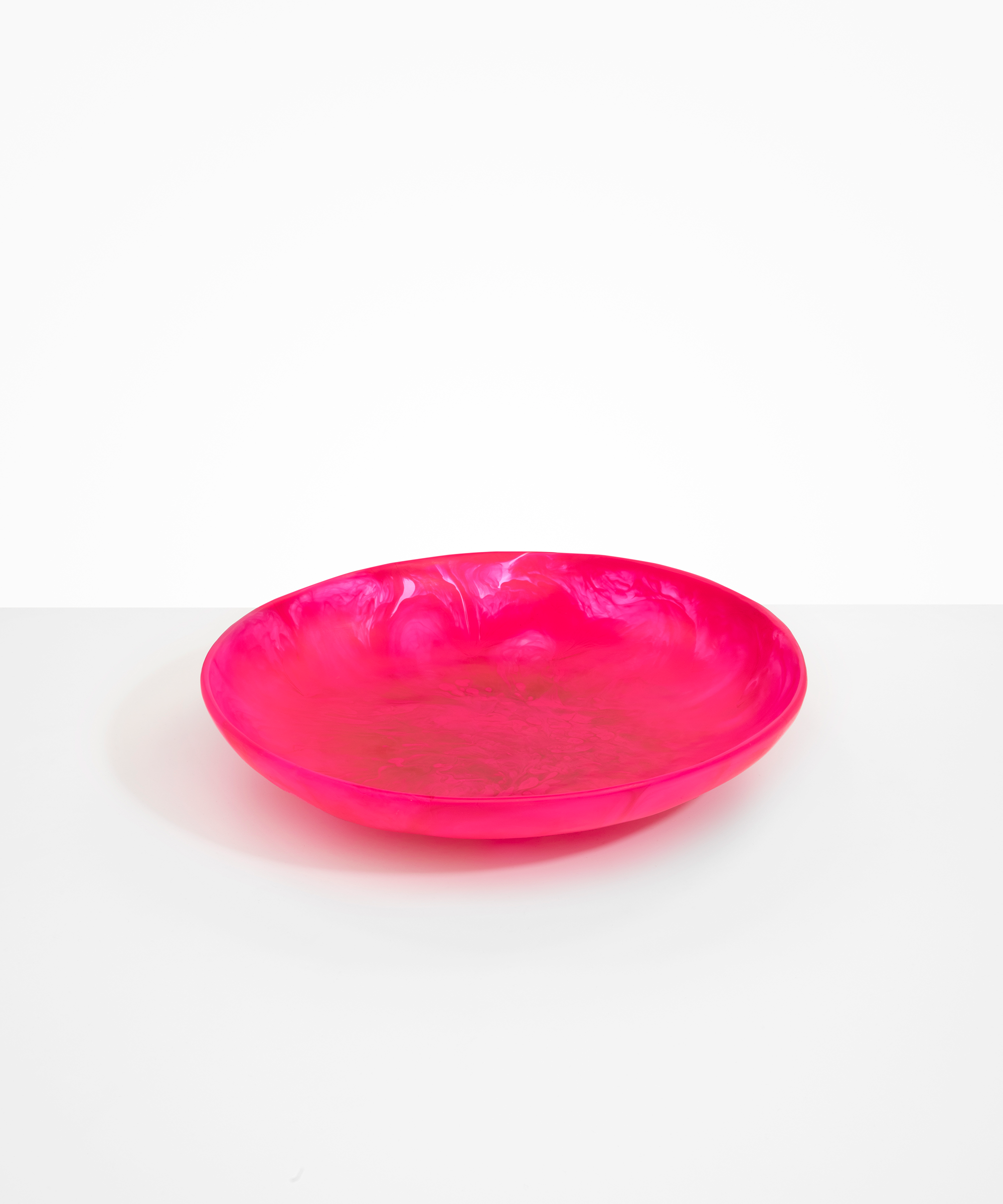 Dinosaur Designs Atelier Salad Bowl Bowls in Flamingo Colour resin