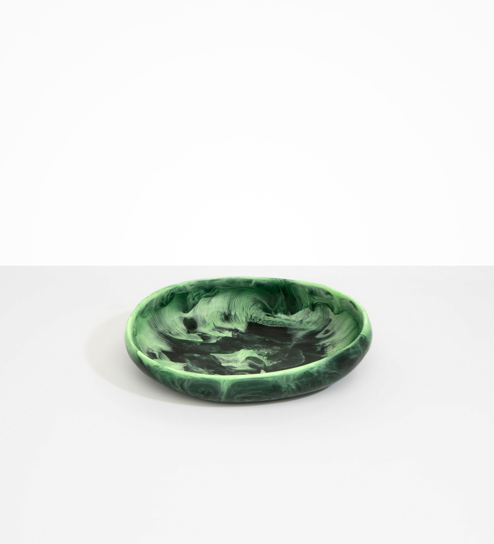 Dinosaur Designs Medium Earth Bowl Bowls in Moss Colour resin