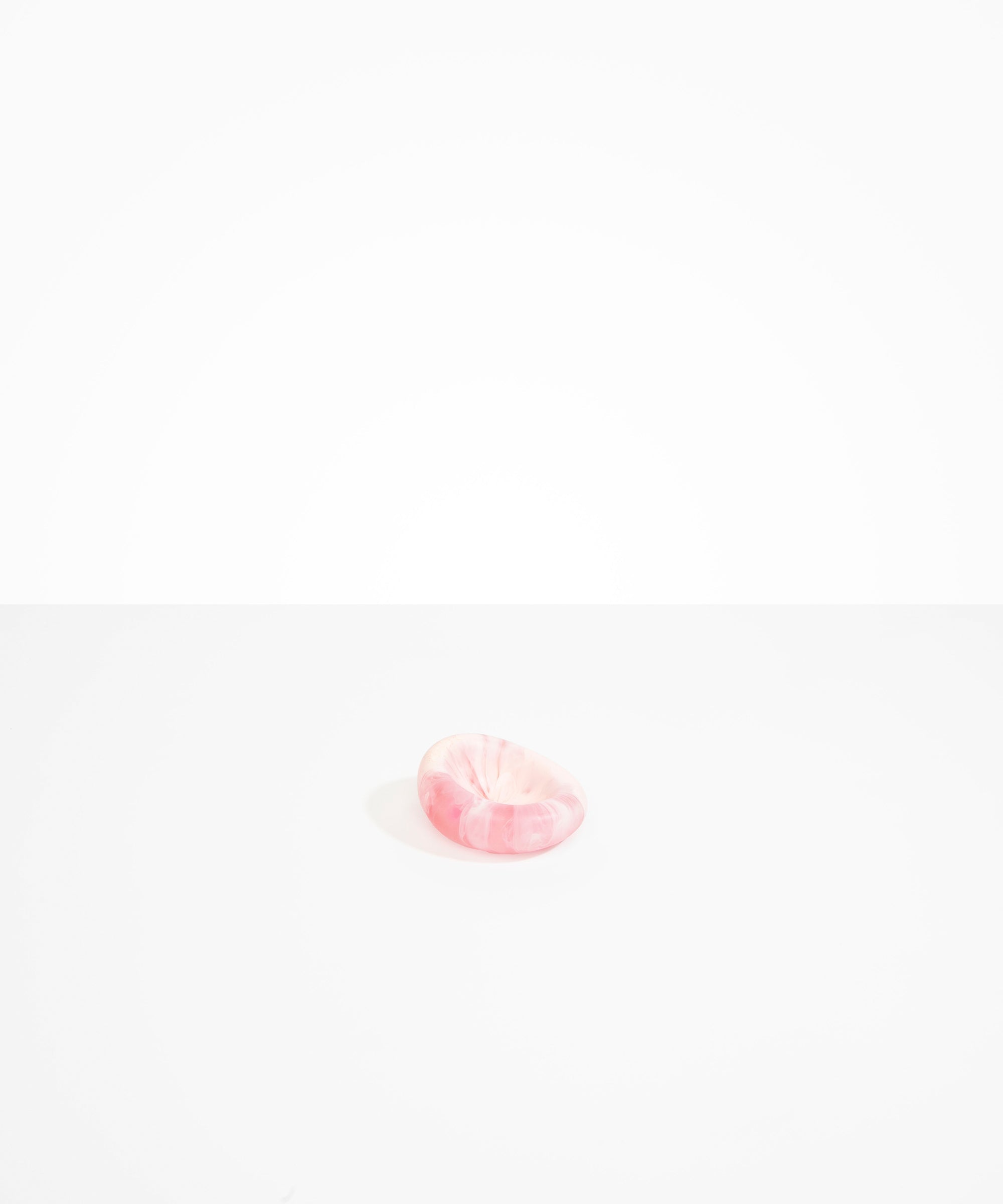 Dinosaur Designs Small Drift Dish Tableware in Shell Pink Colour resin 