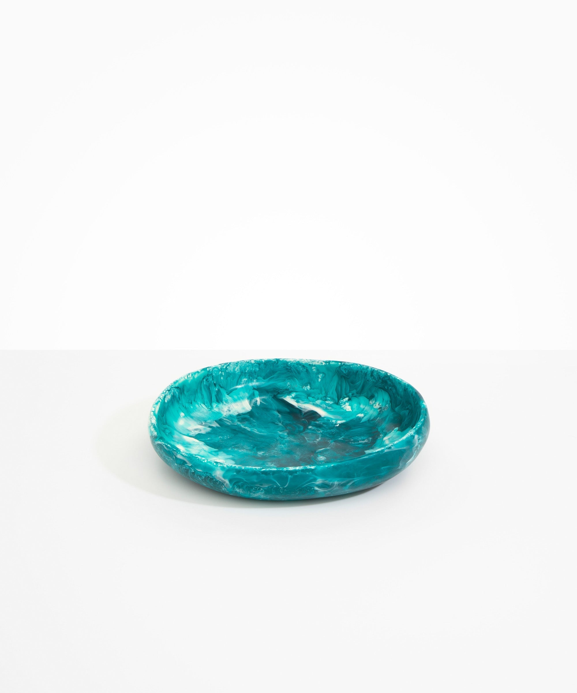 Dinosaur Designs Medium Earth Bowl Bowls in Lagoon Colour resin