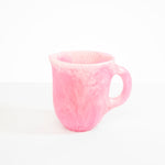 Dinosaur Designs Large Rock Jug Serving Pitchers & Carafes in Shell Pink Colour resin