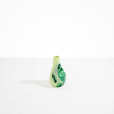 Dinosaur Designs medium sized Liquid vase in grass green colour resin