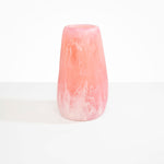 Dinosaur Designs Grand Pebble Vase Vases in Shell Pink Colour resin