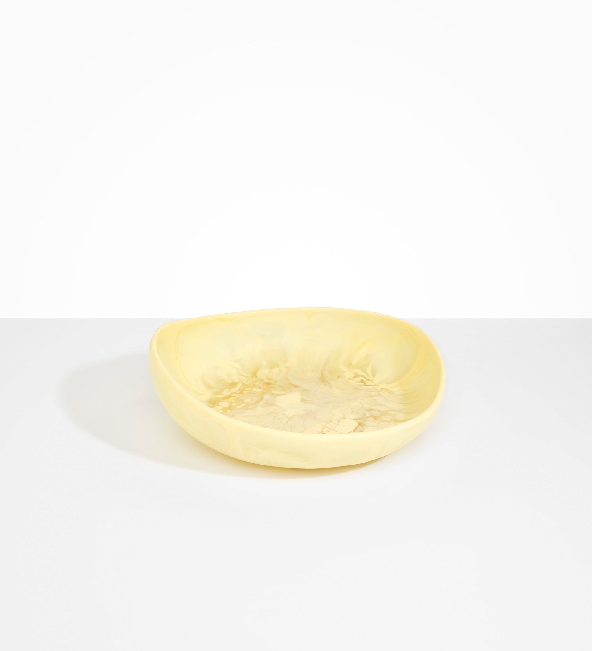 Dinosaur Designs Medium Flow Bowl Bowls in Lemon Colour resin