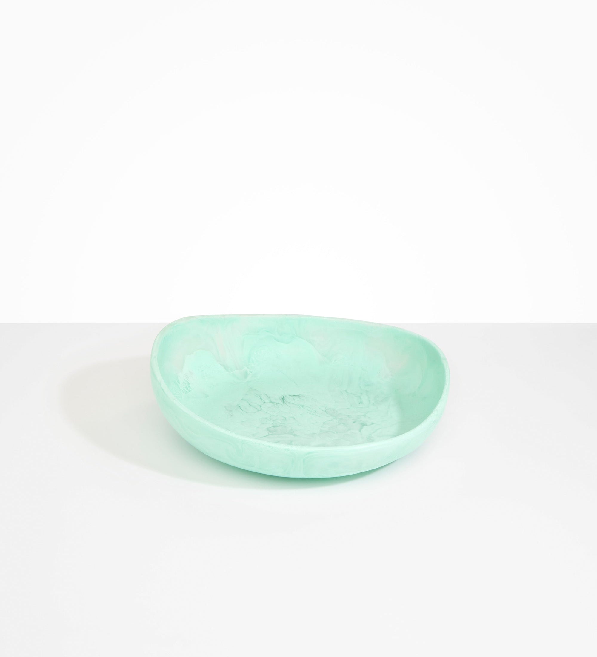 Dinosaur Designs Medium Flow Bowl Bowls in Mint Colour resin