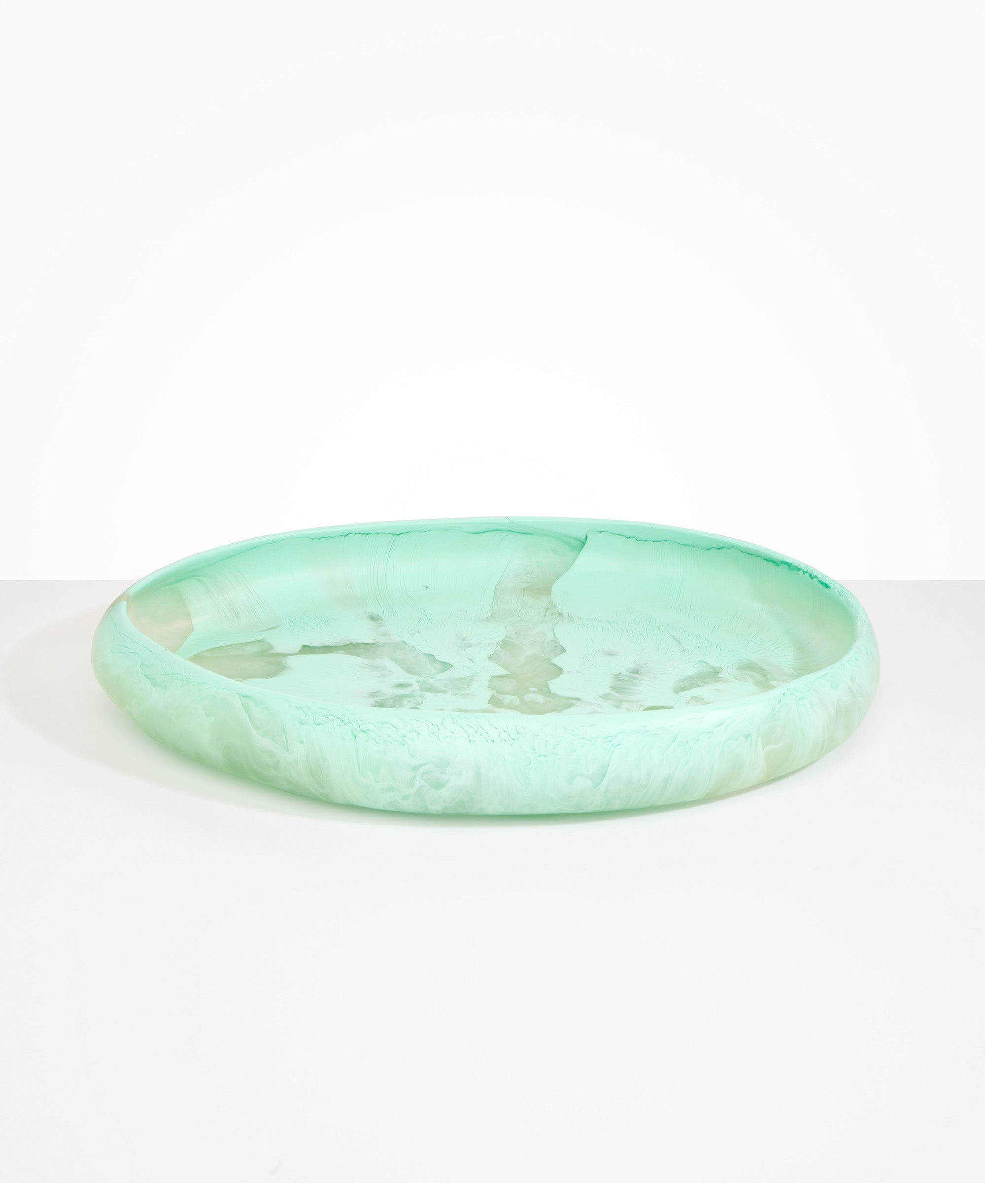 Dinosaur Designs Extra Large Rock Bowl Bowls in Mint Colour resin