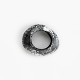 Dinosaur Designs Large Rock Bangle Jewelry in Black Marble Colour resin with Wide Fit