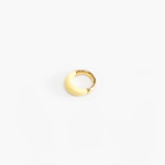 Dinosaur Designs Medium Horn Ring Rings in Lemon Colour resin with Nano-Coated Brass Material