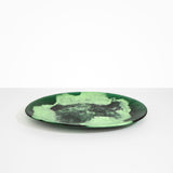 Dinosaur Designs Long Temple Platter Serving Platters in Moss Colour resin