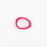 Dinosaur Designs Rock Wishbone Bangle Bracelets in Flamingo Colour resin with Wide Fit