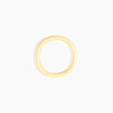 Dinosaur Designs Polished Classic Wishbone Bangle Bracelets in Lemon Colour resin with Wide Fit