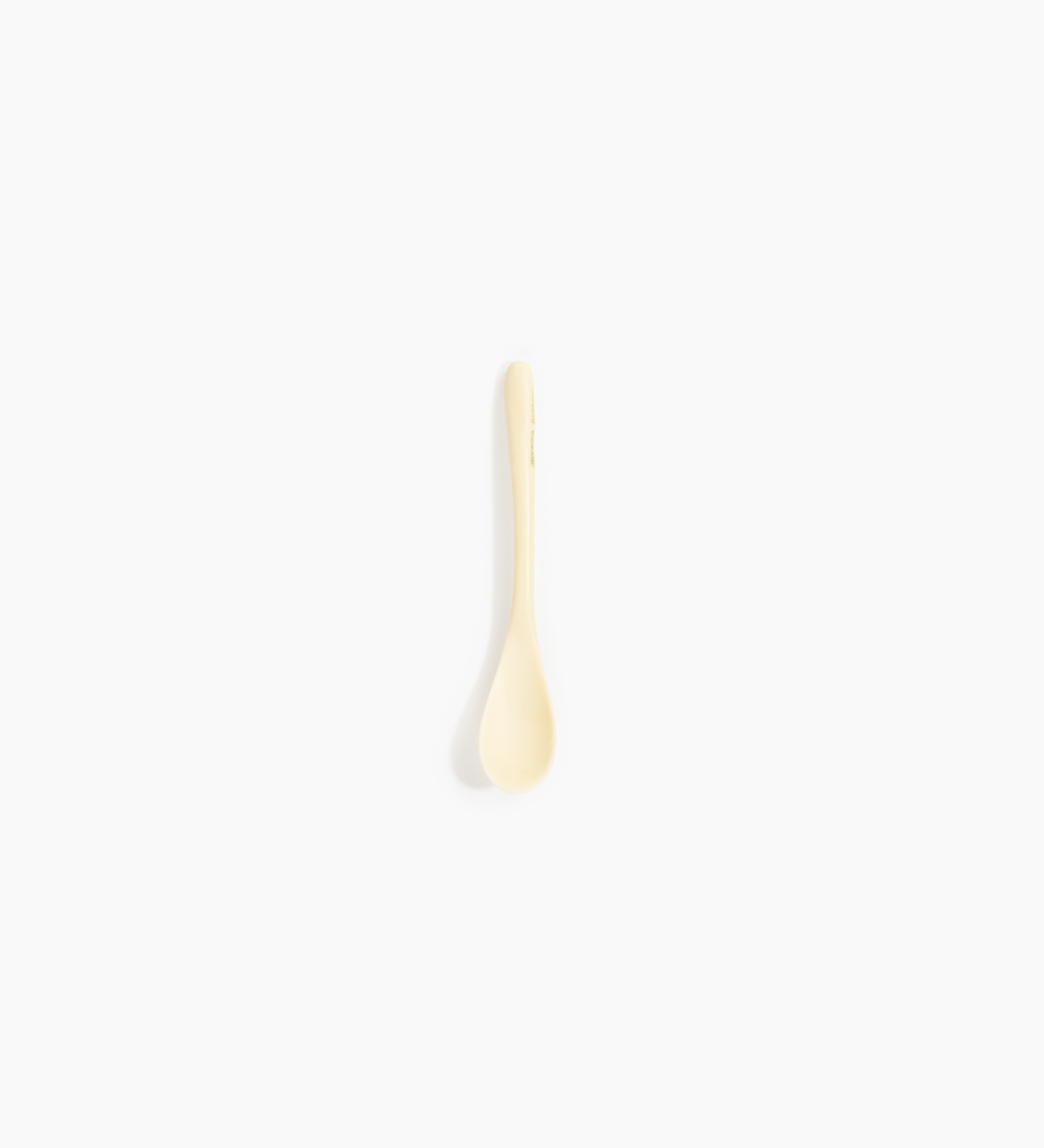 Dinosaur Designs Shell Spoon Tableware in Cream Colour resin 