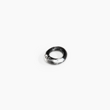 Dinosaur Designs Slate Ring Rings in Black Marble Colour resin with Regular Fit