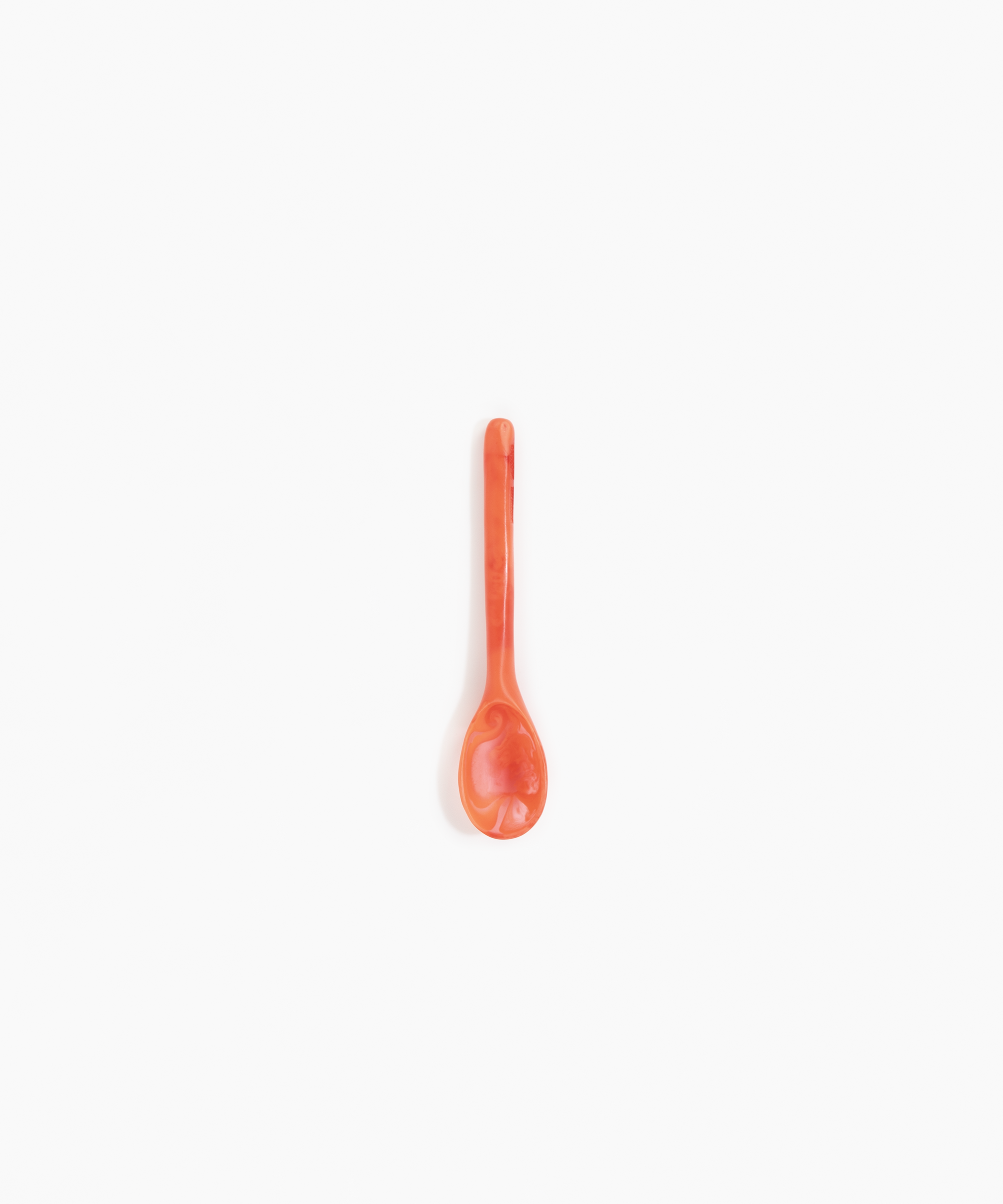 Dinosaur Designs Stone Spoon Tableware in Lychee Colour resin