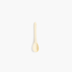 Dinosaur Designs Stone Spoon Tableware in Cream Colour resin