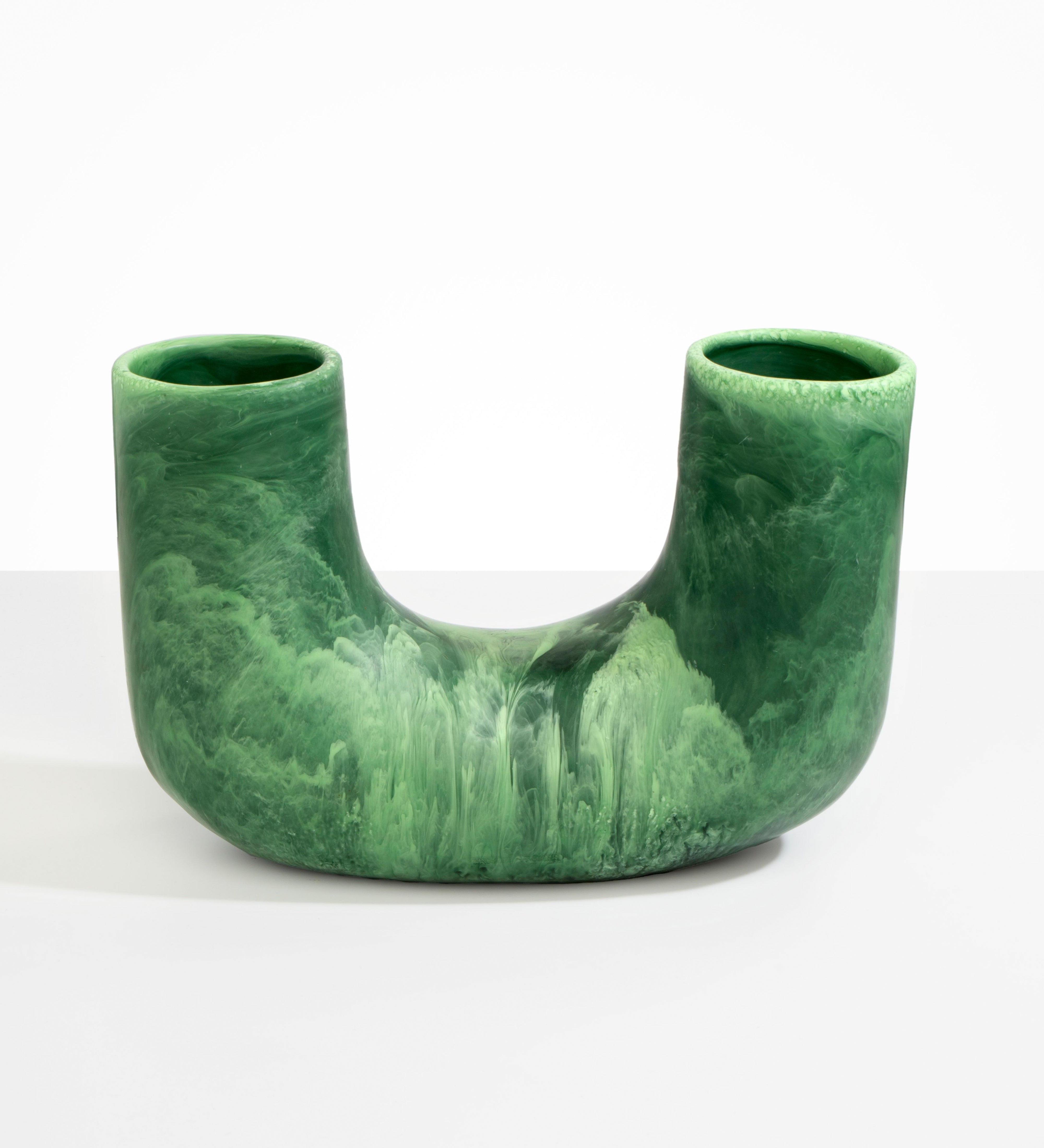 Dinosaur Designs Large Branch Vase Vases in Moss Colour resin