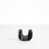 Dinosaur Designs Mini Branch Vase Vases in Black Marble Colour resin