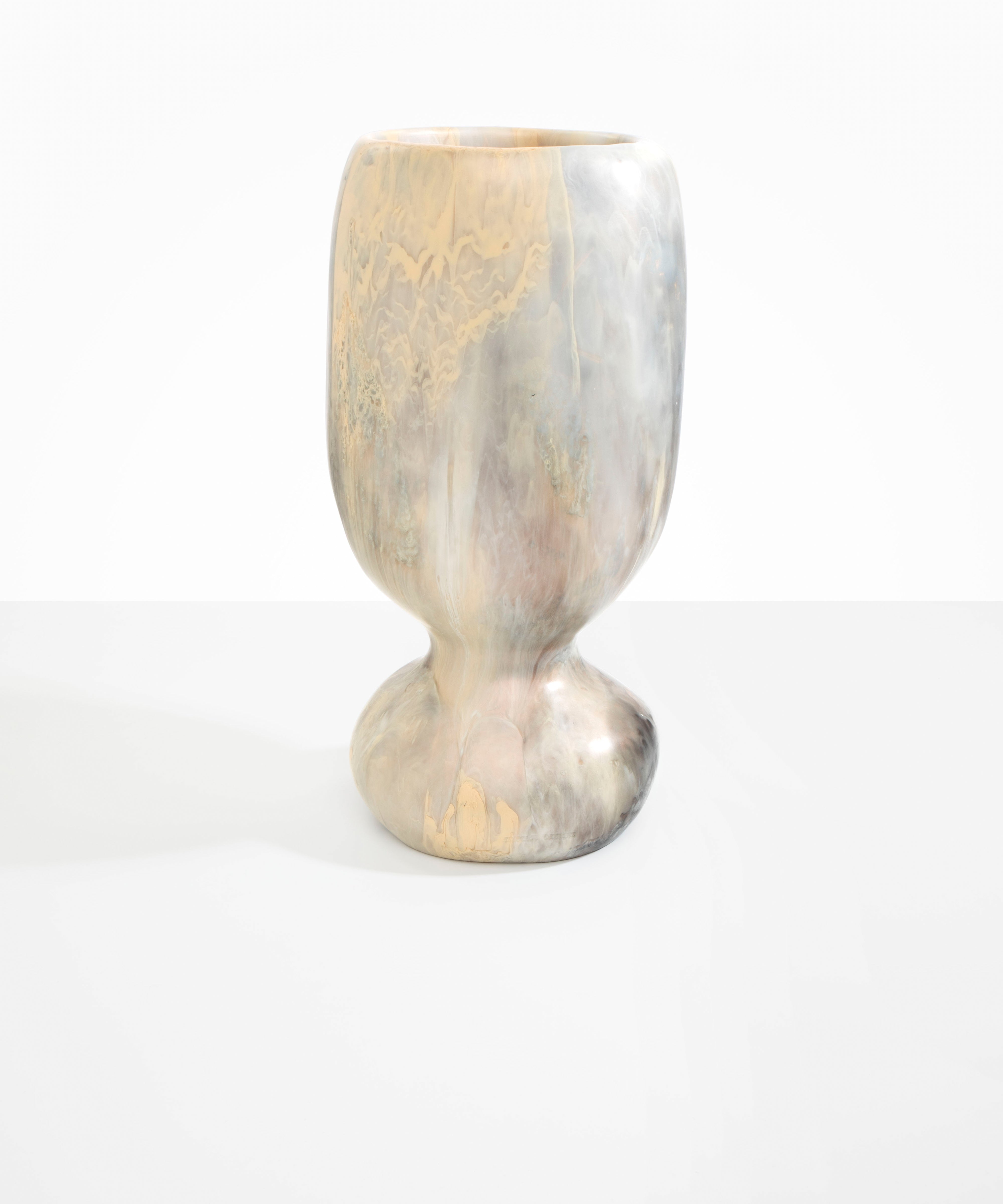 Dinosaur Designs Extra Large Rockpool Vase Vases in Sandy Pearl Colour resin 